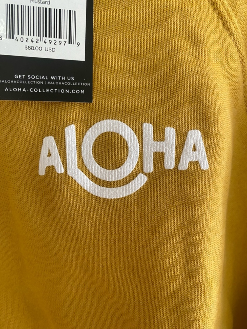 NWT ALOHA Crewneck Sweatshirt.Small - Picture 4 of 6